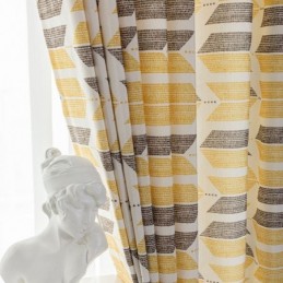 Printeded Curtain Made to Measure Curtain Nordic Style Cotton