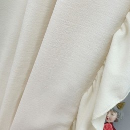 Nordic Chenille Curtain Made to Measure Curtain Solid Color Splicing For Living Room Bedroom