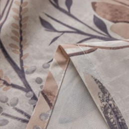 Nordic Style Curtain Made to Measure Curtain Cotton Plant Printed