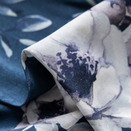 Floral Printed Curtain Made to Measure Curtain Nordic Style Cotton