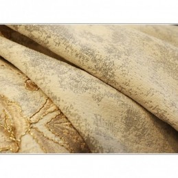 Chenille Semi Blackout Curtain Made to Measure Curtain European Flower Embroidery Living Room Bedroom