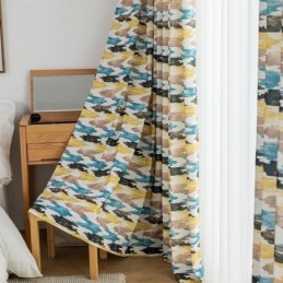 Cotton Curtain Made to Measure Curtain Nordic Style Printed