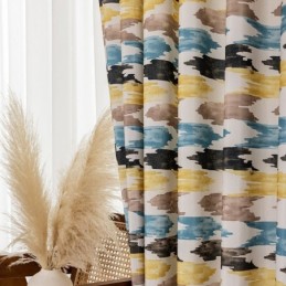 Cotton Curtain Made to Measure Curtain Nordic Style Printed