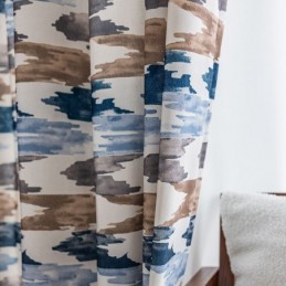 Cotton Curtain Made to Measure Curtain Nordic Style Printed