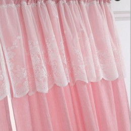 Chenille Curtain Made to Measure Curtain Warp Knitting Nordic Style For Living Room Bedroom