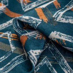 Curtain Made to Measure Curtain Rhombus Printed Nordic Style