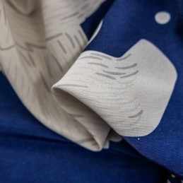 Cotton Curtain Made to Measure Curtain Kid's Style Polar Bear Printed