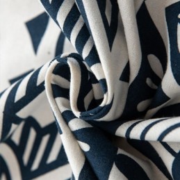 Floral Printed Linen Curtain Made to Measure Curtain Nordic Style For Living Room Bedroom