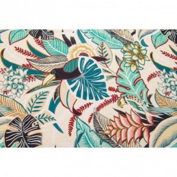 American Style Cotton Curtain Made to Measure Curtain Plant Printed