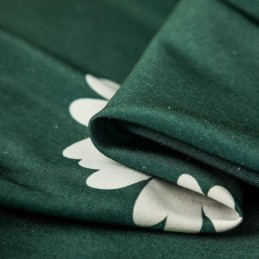 Cotton Curtain Made to Measure Curtain Flower Printed Nordic Style