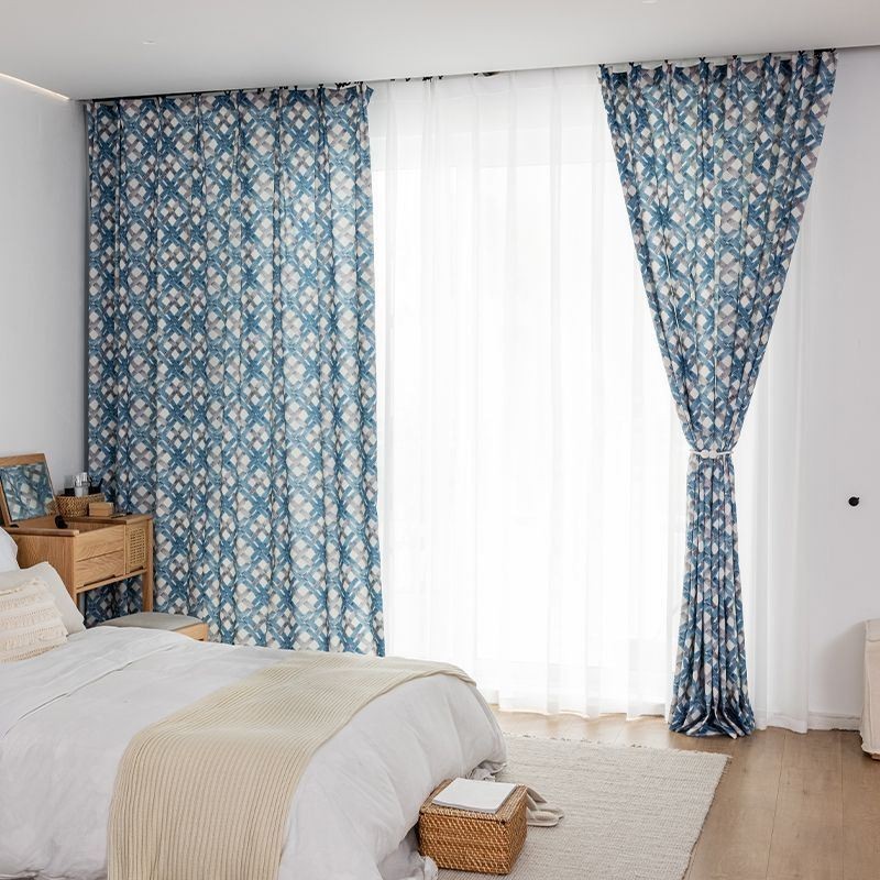 Cotton Curtain Made to Measure Curtain Printed Nordic Style