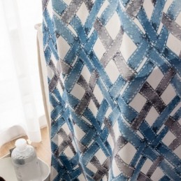 Cotton Curtain Made to Measure Curtain Printed Nordic Style