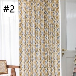 Cotton Curtain Made to Measure Curtain Printed Nordic Style