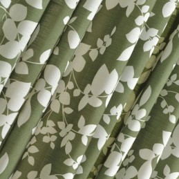 Blackout Curtain Made to Measure Curtain Nordic Style Floral Print For Living Room Bedroom