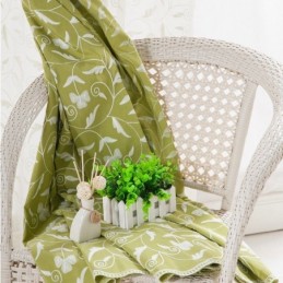 Cotton Blackout Curtain Made to Measure Curtain Vine Embroidered Nordic Style For Living Room Bedroom