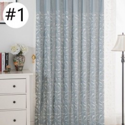 Cotton Blackout Curtain Made to Measure Curtain Vine Embroidered Nordic Style For Living Room Bedroom