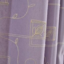 Cotton Blackout Curtain Made to Measure Curtain Nordic Style Embroidered For Living Room Bedroom