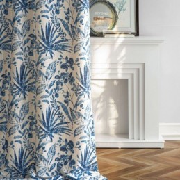 Plants Print Curtain Made to Measure Curtain Blackout Curtains For Living Room Bedroom