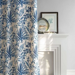 Plants Print Curtain Made to Measure Curtain Blackout Curtains For Living Room Bedroom