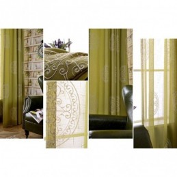 Cotton Embroidered Curtain Made to Measure Curtain Nordic Blackout For Living Room Bedroom
