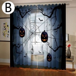 Curtains Pumpkin Digital Printing American Style