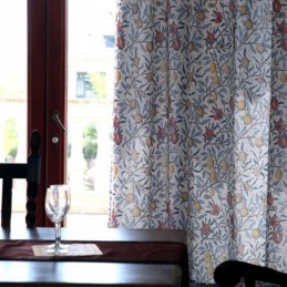 Plant Print Curtain Made to...