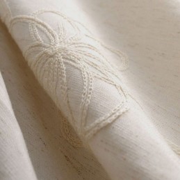 Blackout Curtain Made to Measure Curtain Nordic Embroidered For Living Room Bedroom