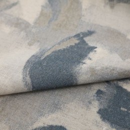 Cotton Linen Blackout Curtains Nordic Printed For Living Room Bedroom