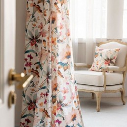 Plants Print Curtain Made to Measure Curtain Thermal Insulated Blackout Curtains For Living Room Bedroom