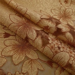 Classic Voile Curtain Made to Measure Curtain Panle Country Style Magnificent Flower Branch Jacquard