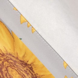 Polycotton Curtain Made to Measure Curtain American Sunflower Printed Semi Blackout Curtains