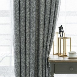 Curtain Made to Measure Curtain Leaves Printed American Blackout Curtains