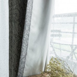 Curtain Made to Measure Curtain Leaves Printed American Blackout Curtains