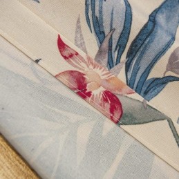 American Polycotton Curtain Made to Measure Curtain Plants Printed Blackout Curtains