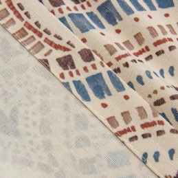 Polycotton Printed Curtains American Vintage Pattern Blackout