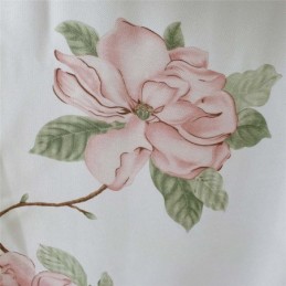 Pink Peony Curtain Made to Measure Curtain Simple Rural Printing Bedroom Living Room Fabric