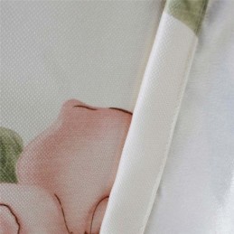 Pink Peony Curtain Made to Measure Curtain Simple Rural Printing Bedroom Living Room Fabric