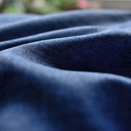 Nordic Modern Solid Color Curtain Made to Measure Curtain Black Silk Blackout Cotton and Linen Curtains