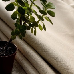 Nordic Modern Solid Color Curtain Made to Measure Curtain Black Silk Blackout Cotton and Linen Curtains