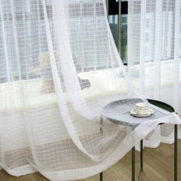 Nordic Simple Sheer Curtain...