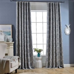 Retro Curtain Made to Measure Curtain European Embroidery Bedroom