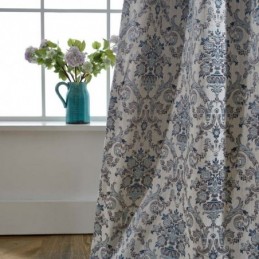 Retro Curtain Made to Measure Curtain European Embroidery Bedroom