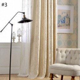 European Max Blackout Curtain Made to Measure Curtain Luxury Damascus Jacquard Bedroom