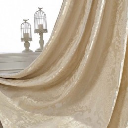 European Max Blackout Curtain Made to Measure Curtain Luxury Damascus Jacquard Bedroom