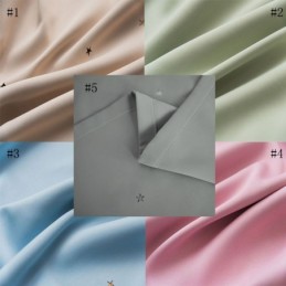 Modern Creative Curtain Made to Measure Curtain Solid Hollow Star