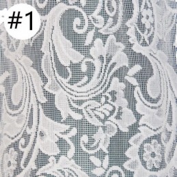 Nordic Style Blackout Curtain Made to Measure Curtain Plant Jacquard Cloth Yarn Integrated