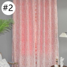 Nordic Style Blackout Curtain Made to Measure Curtain Plant Jacquard Cloth Yarn Integrated
