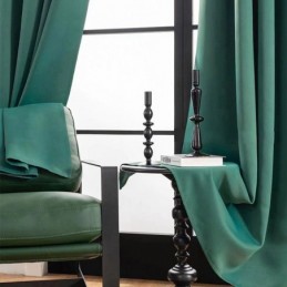 Blackout Curtains Solid Color Nordic Style For Living Room Bedroom