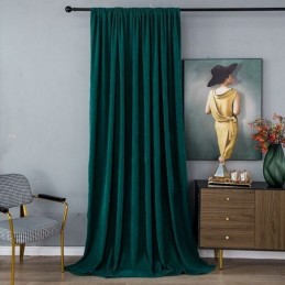 Chenille Blackout Curtains...