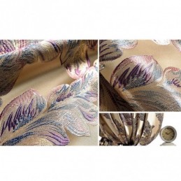 Nordic Blackout Curtain Made to Measure Curtain Feather Jacquard For Living Room Bedroom